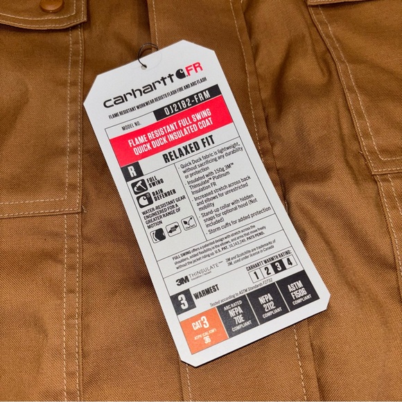 Carhartt Men's Full Swing Brown Jacket NWT - Picture 9 of 9